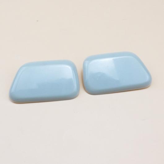 2ピース ヘッドライト ウォッシャー ジェット スプレー ノズル キャップ カバー 未塗装 28959-3JM1A 28658-3JM1A 適用: インフィニティ/INFINITI JX QX60 2013-2016 AL-QQ-2384 AL Car parts