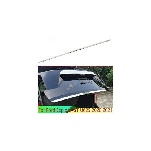 適用: フォード/FORD エクスプローラー ST U625 2020 2021 ステンレス スチール テール ゲート ドア カバー トリム リア トランク モールディング ベゼル スタイリング ステッカー ガーニッシュ AL-QQ-3149 AL Exterior parts cars|オートパーツエージェンシー
