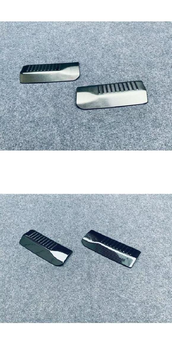 適用: スズキ ソリオ MA27S/MA37S 2020 2021 装飾 アクセサリー ステンレス スチール リア トランク スカッフ プレート ドア シル カバー モールディング ブラック・カーボン調 AL-QQ-3357 AL Interior parts for cars｜オートパーツエージェンシー