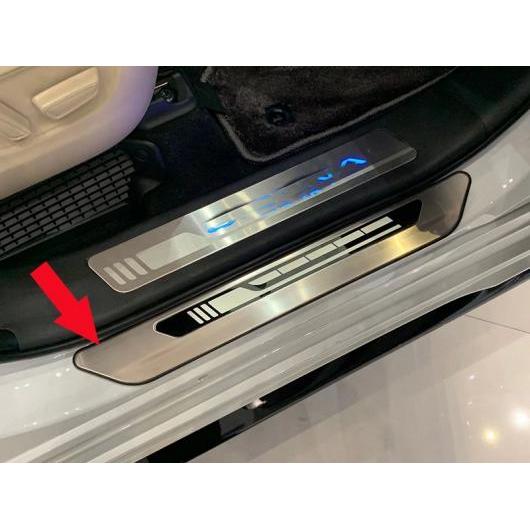 適用: トヨタ シエナ XL40 2021 2022 2023 ステンレス スチール アウトサイド ドア シル パネル スカッフ プレート キック ステップ トリム カバー プロテクター シルバー AL-QQ-3613 AL Car parts