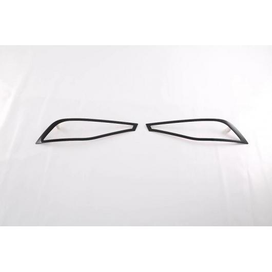 適用: トヨタ ハリアー ヴェンザ XU80 2020 2021 2022 ABS クロム リア リフレクター フォグライト ランプ カバー トリム ベゼル フレーム スタイリング ガーニッシュ カーボン調 AL-QQ-3626 AL Car parts