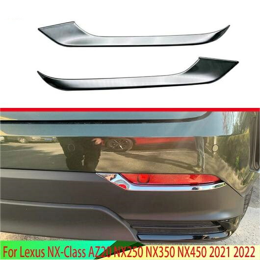 適用: レクサス NX-クラス AZ20 NX250 NX350 NX450 2021 2022 ABS クローム リア リフレクター フォグライト ランプ カバー トリム ベゼル AL-QQ-3621 AL Car parts