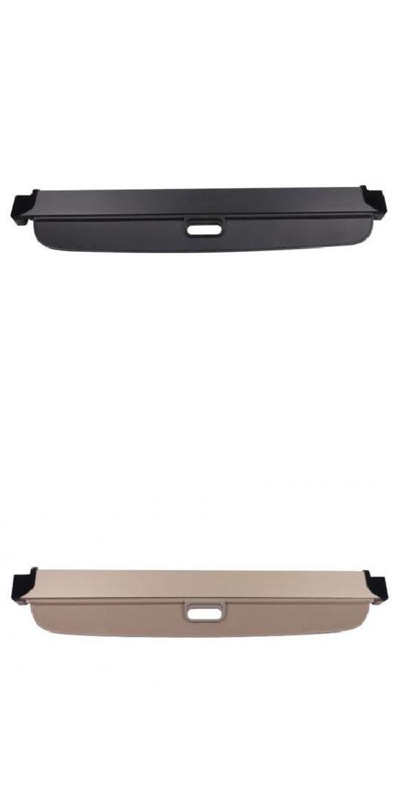 適用: BMW X5 2007-2018 アルミニウム + キャンバス リア カーゴ カバー トランク スクリーン セキュリティ シールド シェード アクセサリー ブラック・ベージュ AL-QQ-3659 AL Car parts