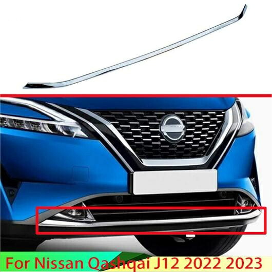 適用: 日産 キャシュカイ J12 2022 2023 ABS クローム メッキ バー バンパー カバー シールド トリム モールディング ロワー グリル AL-QQ-3671 AL Car parts｜オートパーツエージェンシー