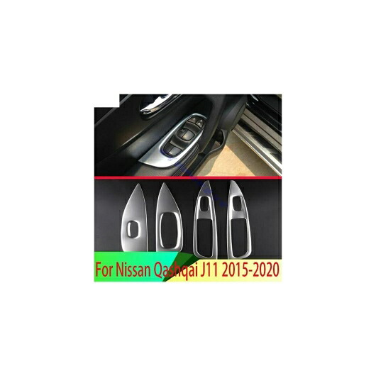 適用: 日産 キャシュカイ J11 2015 2016 2017 2018 2019 2020 ABS クローム ドア ウインドウ アームレスト カバー スイッチ パネル トリム モールディング ガーニッシュ AL-QQ-3759 AL Car parts|オートパーツエージェンシー