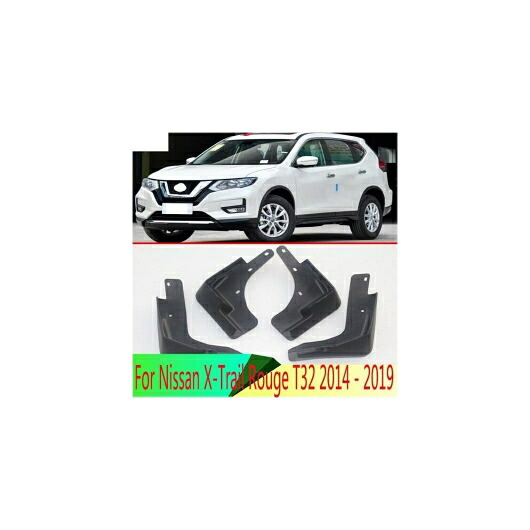 適用: 日産 X-トレイル ルージュ T32 2014-2019 エクストレイル スプラッシュ ガード マッド フラップ マッドガード フェンダー スタイリング AL-QQ-3780 AL Car parts