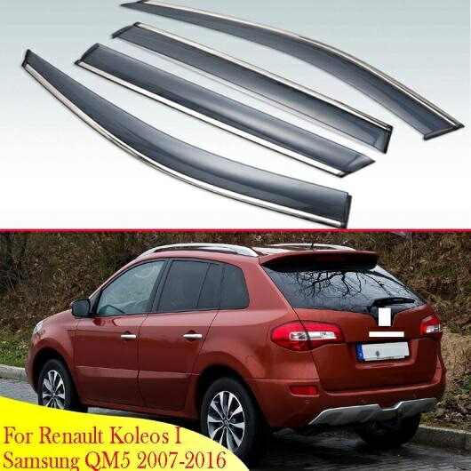 適用: ルノー/RENAULT コレオス I サムスン QM5 2007-2016 プラスチック エクステリア バイザー 吹き出し口 シェード ウインドウ サン レイン ガード デフレクター AL-QQ-4728 AL Exterior parts for cars｜オートパーツエージェンシー