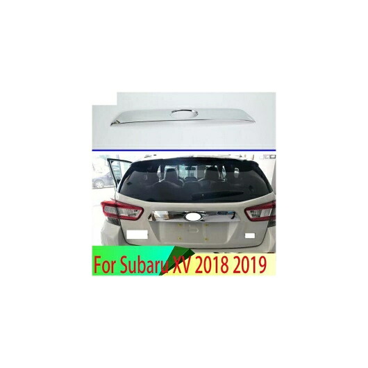 適用: スバル XV 2018 2019 2020 ABS クローム リア ブーツ ドア トリム カバー トランク メンバー AL-QQ-4615 AL Exterior parts for cars