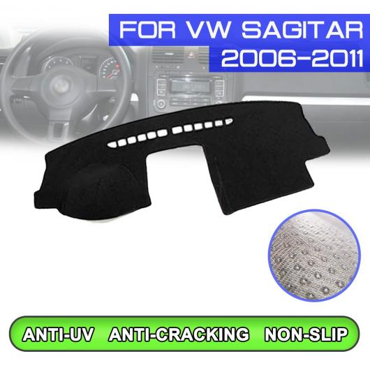ダッシュボード マット 防汚 滑り止め カバー UV 保護 シェード 適用: フォルクスワーゲン/VOLKSWAGEN サギター 2006 2007 2008 2009 2010 2011 右ハンドル用・左ハンドル用 AL-QQ-5497 AL Interior parts for cars
