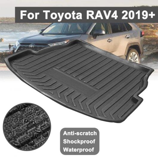 適用: トヨタ RAV4 2019+リア トランク ブーツ ライナー カーゴ マット ラゲッジ トレイ フロア カーペット マッド プロテクター EVA AL-QQ-5786 AL Car parts