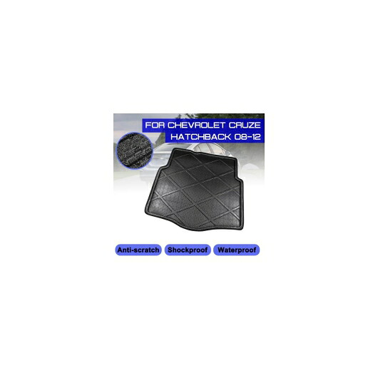 適用: シボレー/CHEVROLET クルーズ ハッチバック 2008-2012 リア トランク ブーツ マット 防水 フロアマット カーペット アンチ マッド トレイ カーゴ ライナー EVA AL-QQ-5716 AL Car parts
