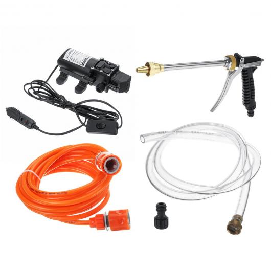 12V 100W ウォッシャー ガン ポンプ ハイ プレッシャー クリーナー 電動 クリーニング オート デバイス ケア ポータブル 洗浄 マシーン AL-QQ-6190 AL Car parts