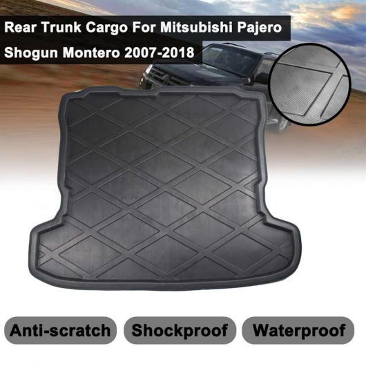 カーゴ ライナー ブーツ トレイ 適用: 三菱 パジェロ V97 ショーグン 2007 2008 2009 2010-2018 リア トランク カバー カーペット キック パッド マット マット フロア AL-QQ-6663 AL Interior parts for cars|オートパーツエージェンシー
