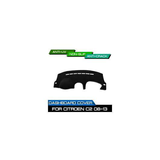 ダッシュボード マット 適用: シトロエン/CITROEN C2 2008 2009 2010 2011 2012 2013 汚れ防止 滑り止め ダッシュ カバー マット UV 保護 シェード AL-QQ-6755 AL Interior parts for cars