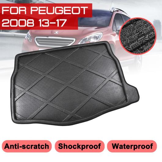 フロア マット カーペット 適用: プジョー/PEUGEOT 2008 2013 2014 2015 2016 2017 リア トランク 汚れ防止 カバー AL-QQ-7069 AL Interior parts for cars|オートパーツエージェンシー
