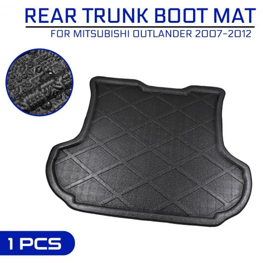 フロア マット カーペット リア トランク 汚れ防止 カバー 適用: 三菱 アウトランダー 2007 2008 2009 2010 2011 2012 AL-QQ-7184 AL Interior parts for cars