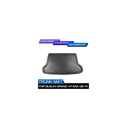 フロア マット カーペット 適用: スズキ グランド ビターラ 2006 2007 2008 2009 2010-2014 リア トランク 汚れ防止 カバー AL-QQ-7035 AL Interior parts for cars