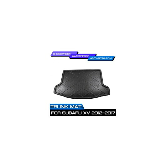 フロア マット カーペット 適用: スバル XV 2012 2013 2014 2015 2016 2017 リア トランク 汚れ防止 カバー AL-QQ-7037 AL Interior parts for cars