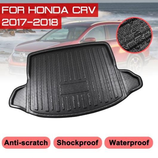 リア トランク ブーツ マット 適用: ホンダ CRV 2017 2018 防水 フロアマット カーペット アンチ マッド トレイ カーゴ ライナー EVA AL-QQ-7422 AL Car parts