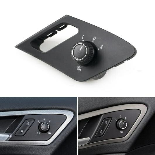 5GG959855A/C 適用: VW ゴルフ 7 MK7 2014 2015 2016 2017 2018 6ピン バックミラー サイド ミラー アジャスター スイッチ ノブ 左ハンドル用 AL-QQ-7636 AL Interior parts for cars
