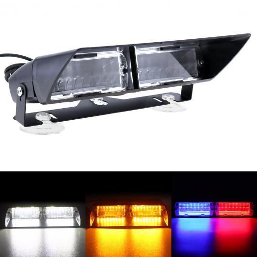 16LED 48W バイパー S2 スーパー ブライト シグナル LED ワーニング ライト ストロボ フラッシュ エマージェンシー ライト RGB・ホワイト AL-RR-5259 AL Car light
