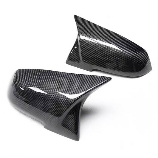 適用: BMW 1 2 3 4 Xシリーズ リア ビュー サイド ミラー カバー F20 F21 F22 F23 F30 F32 F36 X1 E84 F87 M2 カーボンファイバー パターン アクセサリー カーボン調 AL-RR-5991 AL Exterior parts for cars
