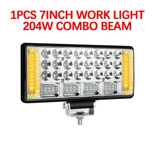 4-7インチ 7200LM 12V 24V 54-204W LED ライト オフロード スポット 投光ランプ LED ワーク ライト 適用: トラック ボート トラクター 4X4 ATV ヘッドライト 204W 1ピース 4000LM AL-RR-6566 AL Car parts