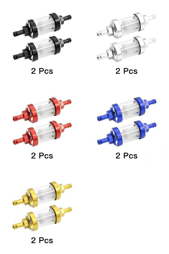 8mm アルミニウム 合金 ガラス オートバイ ガス フューエル