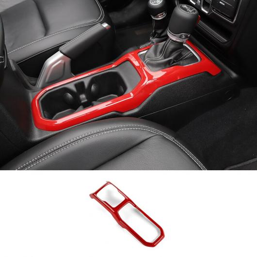 レッド インテリア 装飾 ステッカー インテリア アクセサリー 適用: ジープ/JEEP グラディエーター JT ラングラー JL 2018 2019 2020 2021 ギア パネル AL-RR-2264 AL Interior parts for cars