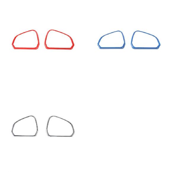 ミラー カバー 適用: フォード/FORD マスタング ABS エクステリア サイド バックミラー ミラー 装飾 カバー ステッカー フォード/FORD レッド トリム～クローム トリム AL-RR-2225 AL Exterior parts cars
