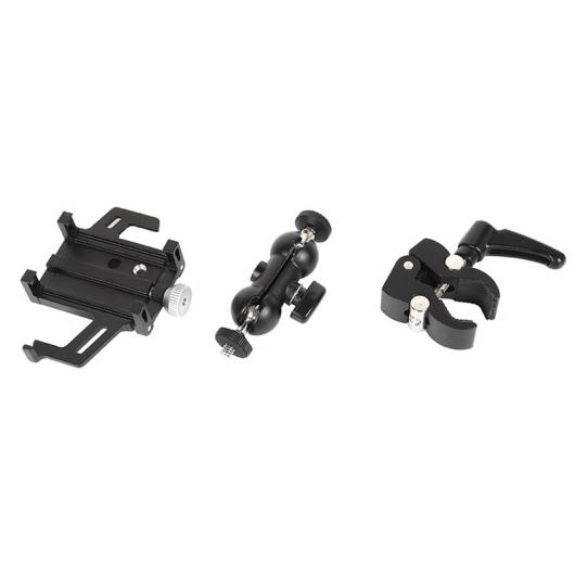 電話 ホルダー 調整可能 ユニバーサル ホルダー スタンド アクセサリー 適用: オートバイ/自転車/トラック/SUV A-ピラー ブラック AL-RR-2303 AL Interior parts for cars