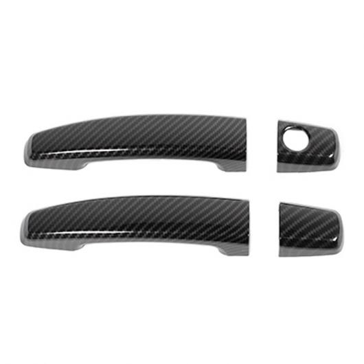 ABS ドア ハンドル 装飾 カバー ステッカー 適用: シボレー/CHEVROLET カマロ 2010 2011 2012 2013 2014 2015 エクステリア アクセサリー カーボン調 AL-RR-2339 AL Exterior parts for cars