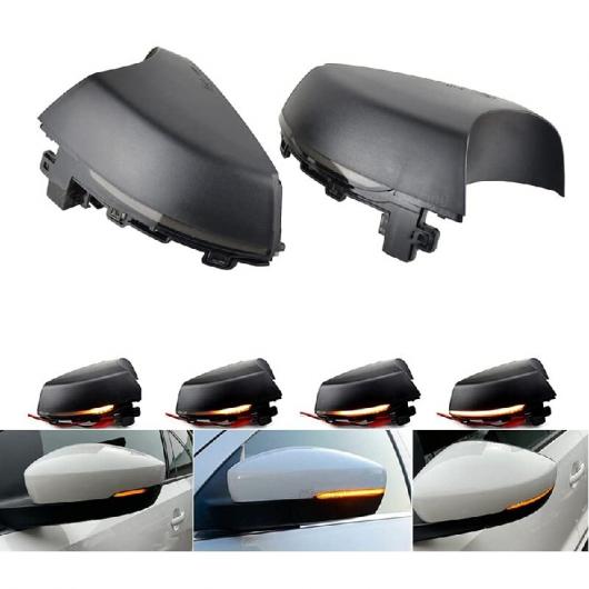 適用: VW ポロ MK5 6R 6C 2009-2017 MK6除く LED ダイナミック サイド バックミラー ミラー フラッシャー 点滅 ターンシグナルライト 2ピース AL-SS-0518 AL Car parts