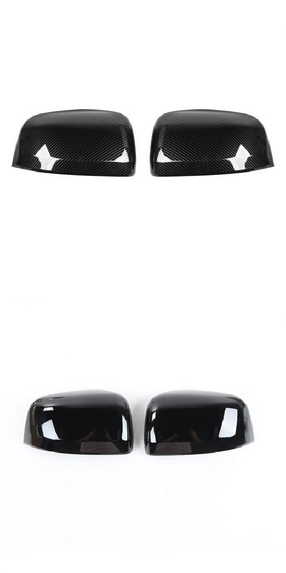 エクステリア ドア ハンドル オーバーレイ 装飾 カバー バックミラー ミラー トリム カバー アクセサリー 適用: ジープ/JEEP グランド カーボンファイバー B・ブラック B AL-RR-2376 AL Exterior parts for cars