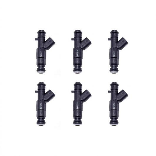 6ピースセット アップグレード フューエル インジェクター 4-ホール 0280155923 適用: 1999-2004 ジープ/JEEP 4.0 チェロキー/CHEROKEE タイプA AL-SS-1203 AL Car parts