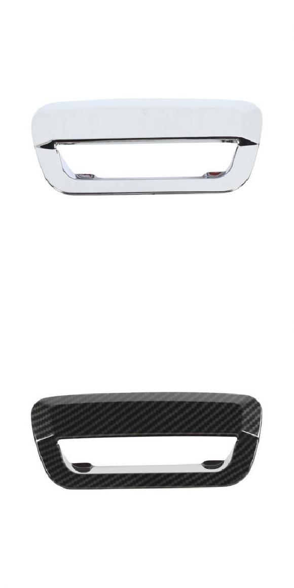 ABS テールゲート ドア グリップ ハンドル 装飾 カバー トリム アクセサリー 適用: ダッジ/DODGE デュラン/適用: ジープ/JEEP グランド チェロキー/CHEROKEE 2014-2020 クロム・カーボン調 AL-RR-2449 AL Exterior parts for cars｜オートパーツエージェンシー
