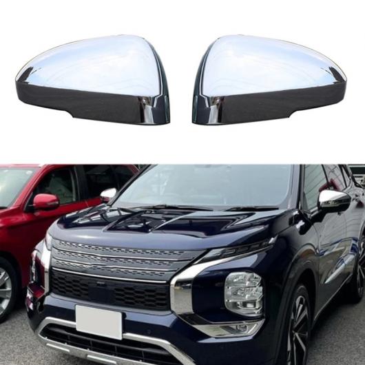 ABS クローム サイド バックミラー ミラー カバー 適用: 三菱 アウトランダー 2022 AL-SS-1680 AL Car parts