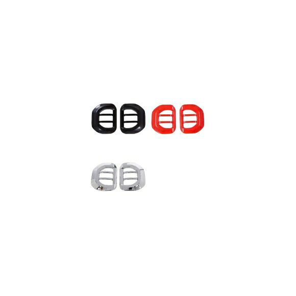 ステッカー 適用: ジープ/JEEP ラングラー JL 2018～ ABS バックミラー ミラー ウインカー カバー 装飾 ステッカー ジープ/JEEP ラングラー JL ブラック～クロム AL-RR-2882 AL Exterior parts for cars｜オートパーツエージェンシー