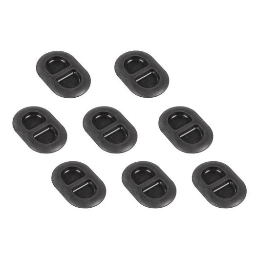 フロア パン プラグ リア フロア パン ボディ プラグ スモール ラバー プラグ 適用: ジープ/JEEP ラングラー JK JL 2007-2020 8ピース AL-RR-2901 AL Exterior parts for cars 7,958円