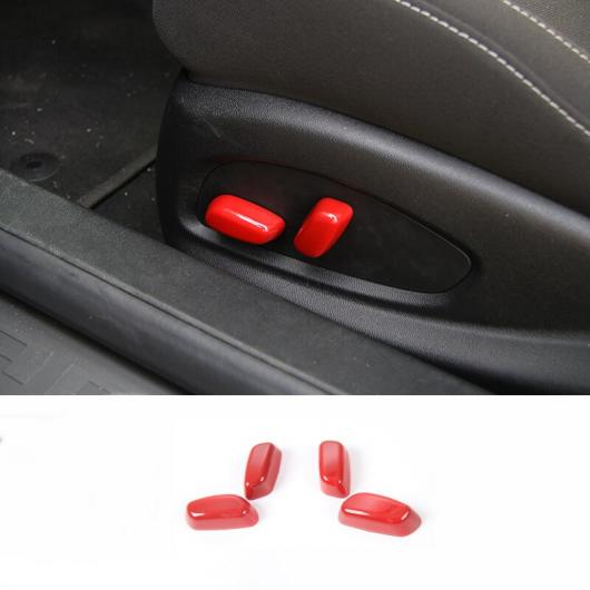 アクセサリー インテリア レッド 装飾 カバー ステッカー 適用: シボレー/CHEVROLET カマロ 2017~ シート アジャスター カバー AL-RR-3084 AL Exterior parts for cars|オートパーツエージェンシー