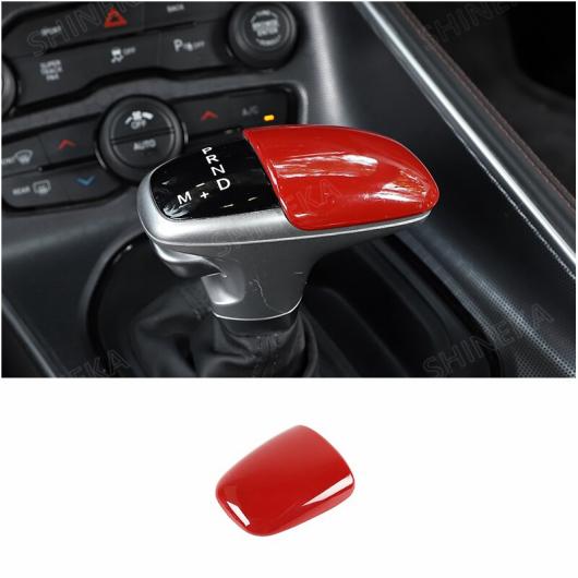 インテリア ステッカー インナー レッド 装飾 カバー ステッカー 適用: ダッジ/DODGE チャレンジャー 2015～ ギア シフト ノブ AL-RR-3089 AL Exterior parts for cars