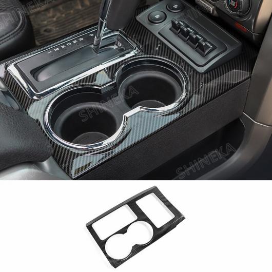 カーボンファイバー調 ステッカー インテリア 装飾 カバー アクセサリー 適用: フォード/FORD F150 ラプター 2009-2014 ギア シフト パネル AL-RR-3101 AL Exterior parts cars|オートパーツエージェンシー