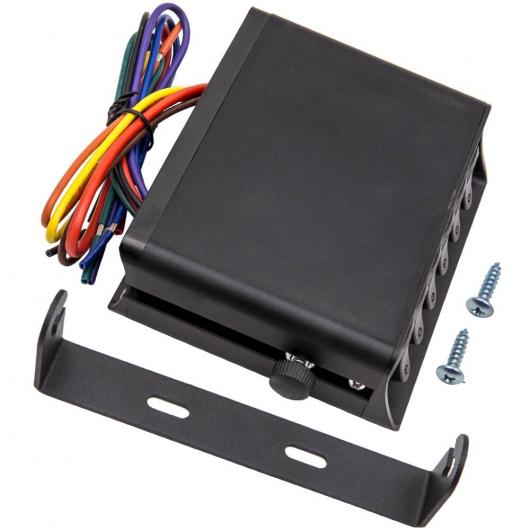ユニバーサル 80A ロッカー スイッチ ボックス ストロボ レッド ライト 6 スイッチ パネル AL-SS-2251 AL Car parts