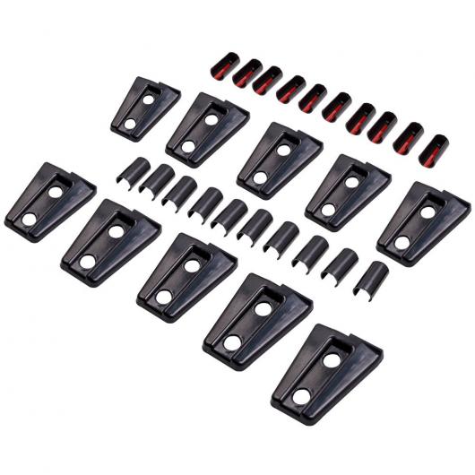 LH RH 8ピース フード ドア ヒンジ カバー 適用: ジープ/JEEP ラングラー JK JKU アンリミテッド 2007-2017 AL-SS-2331 AL Car parts｜オートパーツエージェンシー