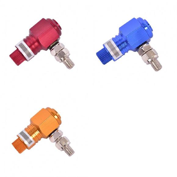 アルミ 合金 オートバイ アンチ ロック ブレーキ システム 適用: 10mm バイク ブレーキ キャリパー ダート ピット バイク/GY6 スクーター アンチ-スキッド システム レッド～オレンジ AL-RR-4762 AL Car parts