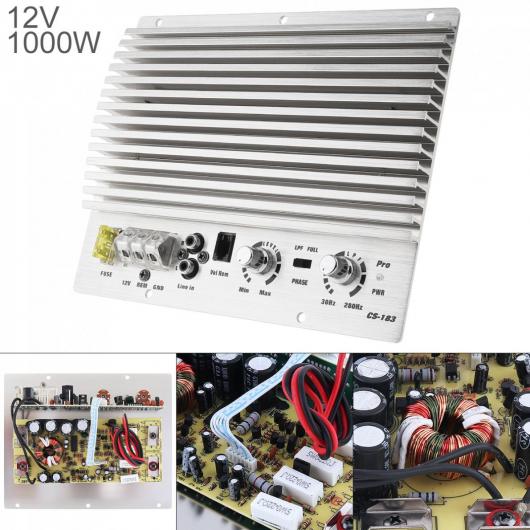 1000W クラス AB デジタル 2 チャンネル シルバー アルミニウム 合金 オーディオ AMP サブウーファー 増幅器 ユニバーサル オート オーディオ パワー 増幅器 AL-RR-5080 AL Car parts