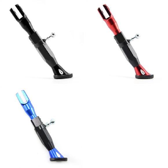 調整可能 オートバイ フット キックスタンド フット サイド スタンド キック サイド サポート 適用: 電動 モーターバイク パーキング フット サイド サポート スタンド ブラック～ブルー AL-RR-7221 AL Car parts