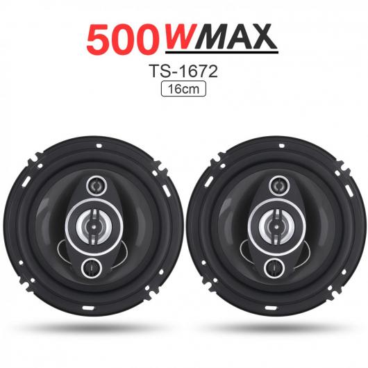 2ピース 6インチ 500W スピーカー 同軸 オーディオ ミュージック ステレオ フル レンジ 周波数 Hi-Fi スピーカー AL-RR-7657 AL Car parts｜オートパーツエージェンシー