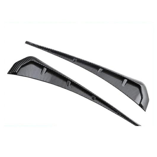ユニバーサル シャークギル シミュレーション サイド 通気口 フード リーフ ボード カーボン ファイバー 適用: VW BMW トヨタ カーボン調 AL-RR-8240 AL Exterior parts for cars