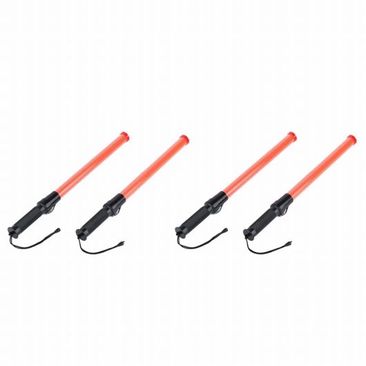 4パック 21インチ シグナル トラフィック セーフティー LED ライト トラフィック ワンド 適用:パーキング ガイド AL-SS-2819 AL Car light|オートパーツエージェンシー